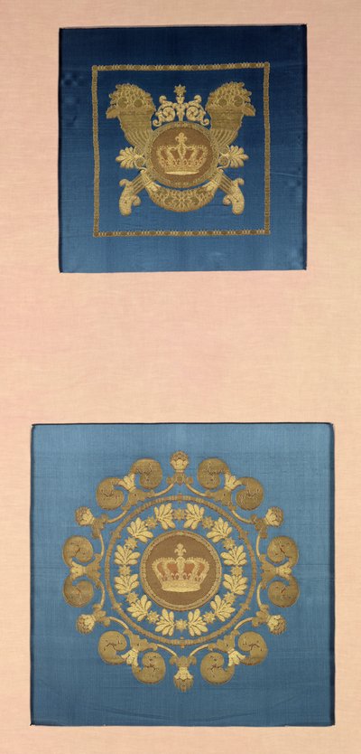 Seat backs by Grand-Freres of Lyons, 1811 by French School